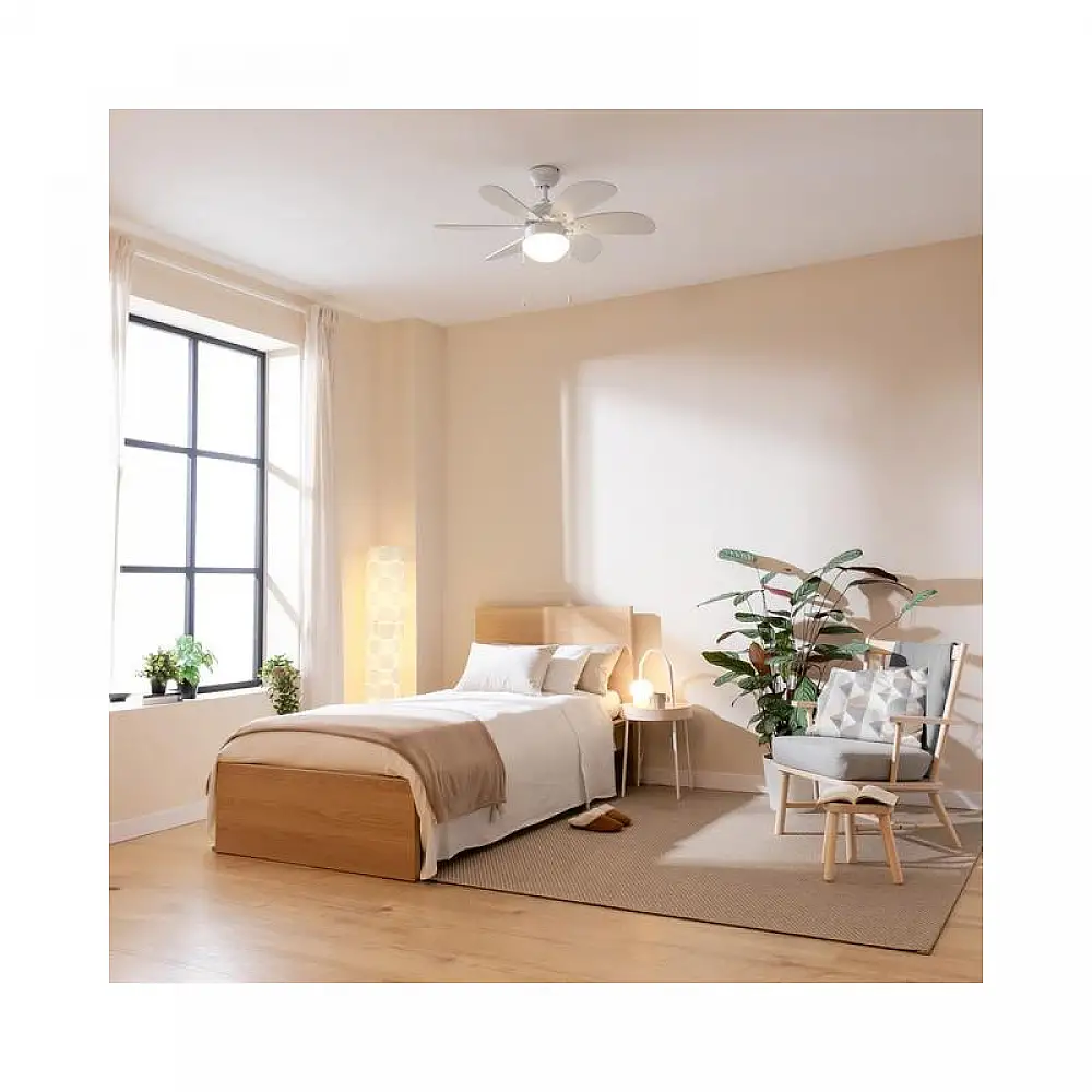 Ανεμιστήρας Οροφής με Φως 50 W EnergySilence Aero 3600 Vision Full White Cecotec CEC-08454