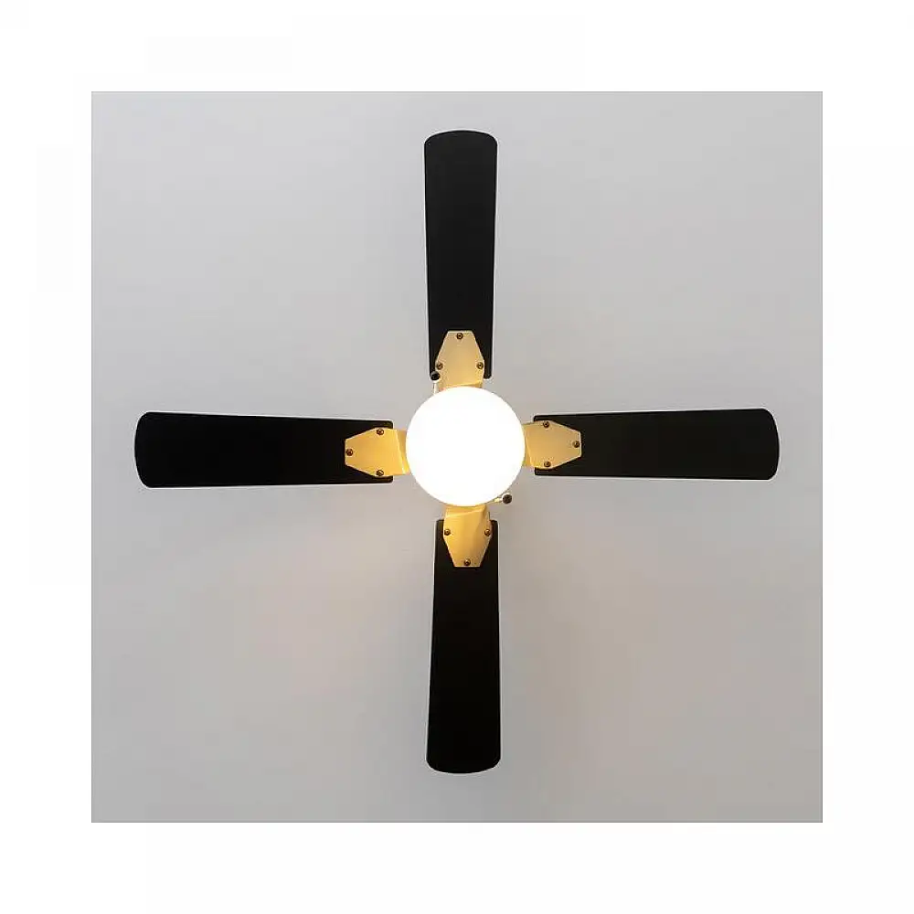 Ανεμιστήρας Οροφής με Φως 50 W EnergySilence Aero 450 GoldBlack Cecotec CEC-08463