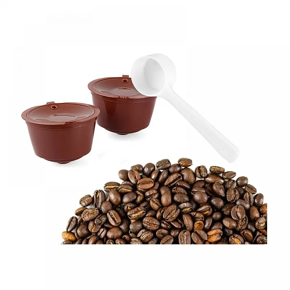 Σετ Επαναγεμιζόμενες Κάψουλες Καφέ Espresso για Καφετιέρες Dolce Gusto 5 τμχ Verk Group 5907451326176