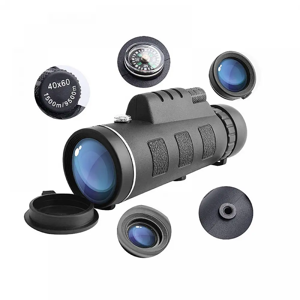 Μονόκυαλο Παρατήρησης 40x60 με Τρίποδο και Βάση για Κινητό Verk Group 5907451330951