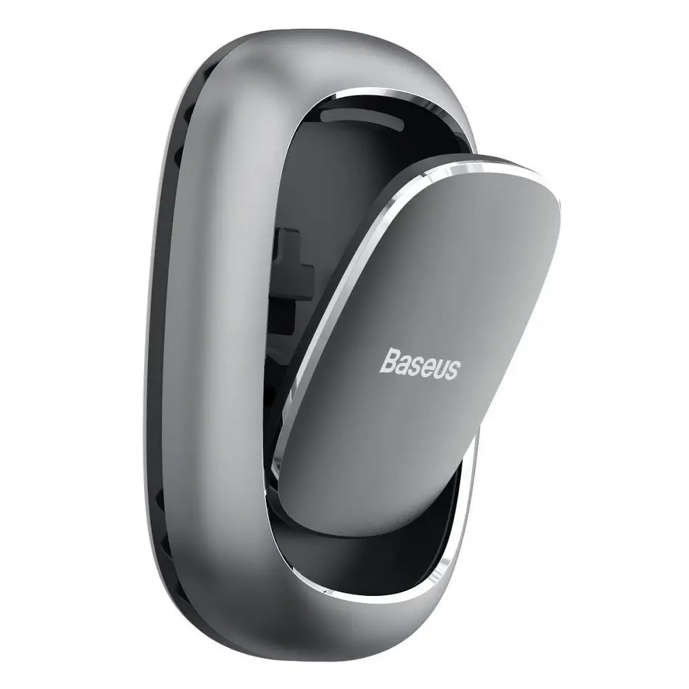 Σετ Γάντζοι Αυτοκινήτου  με Αυτοκόλλητη Ταινία χρώματος Σκούρου Γκρι 2τμχ  Baseus ACGGJK-0G