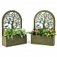 Επιτοίχιο Σετ Ζαρντινιέρας 40 x 17 x 60 cm COSTWAY GT4034CP-2 Επιτοίχιο Σετ Ζαρντινιέρας 40 x 17 x 60 cm COSTWAY GT4034CP-2