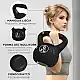 HOMCOM Kettlebell 6kg από Πλαστικό και Άμμο με Επίπεδη Βάση και Λαβή 20x13x22 cm Μαύρο A91-076V05BK