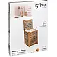 5Five Simply Smart Καλάθι για άπλυτα "Blackacia" 65l από Ακάκια 40,3x40,3x60 εκ 204901 5Five Simply Smart Καλάθι για άπλυτα "Blackacia" 65l από Ακάκια 40,3x40,3x60 εκ 204901