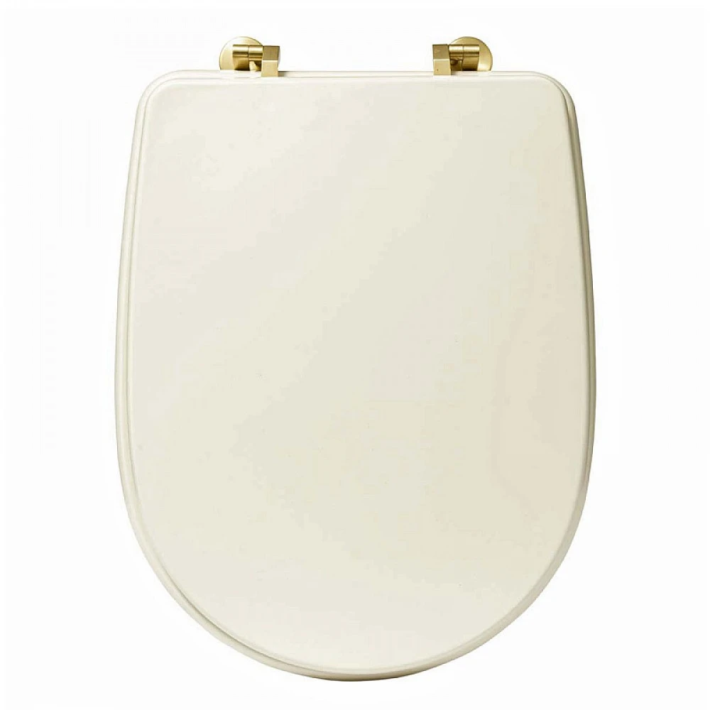 Ξύλινο Καπάκι Τουαλέτας  "Duo" 36 x 47,2 x 4,5cm  Ivory White  200165A 5Five Simply Smart