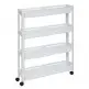 5Five Simply Smart Επεκτάσιμη ραφιέρα 4 επιπέδων 37,5 x 15 x78,5 εκ., Λευκή 189991B 5Five Simply Smart Επεκτάσιμη ραφιέρα 4 επιπέδων 37,5 x 15 x78,5 εκ., Λευκή 189991B