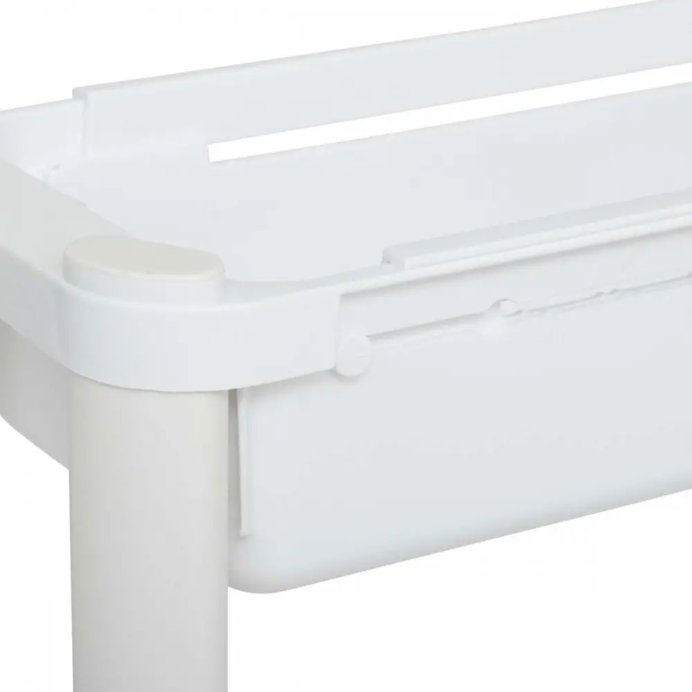 5Five Simply Smart Επεκτάσιμη ραφιέρα 4 επιπέδων 37,5 x 15 x78,5 εκ., Λευκή 189991B 5Five Simply Smart Επεκτάσιμη ραφιέρα 4 επιπέδων 37,5 x 15 x78,5 εκ., Λευκή 189991B