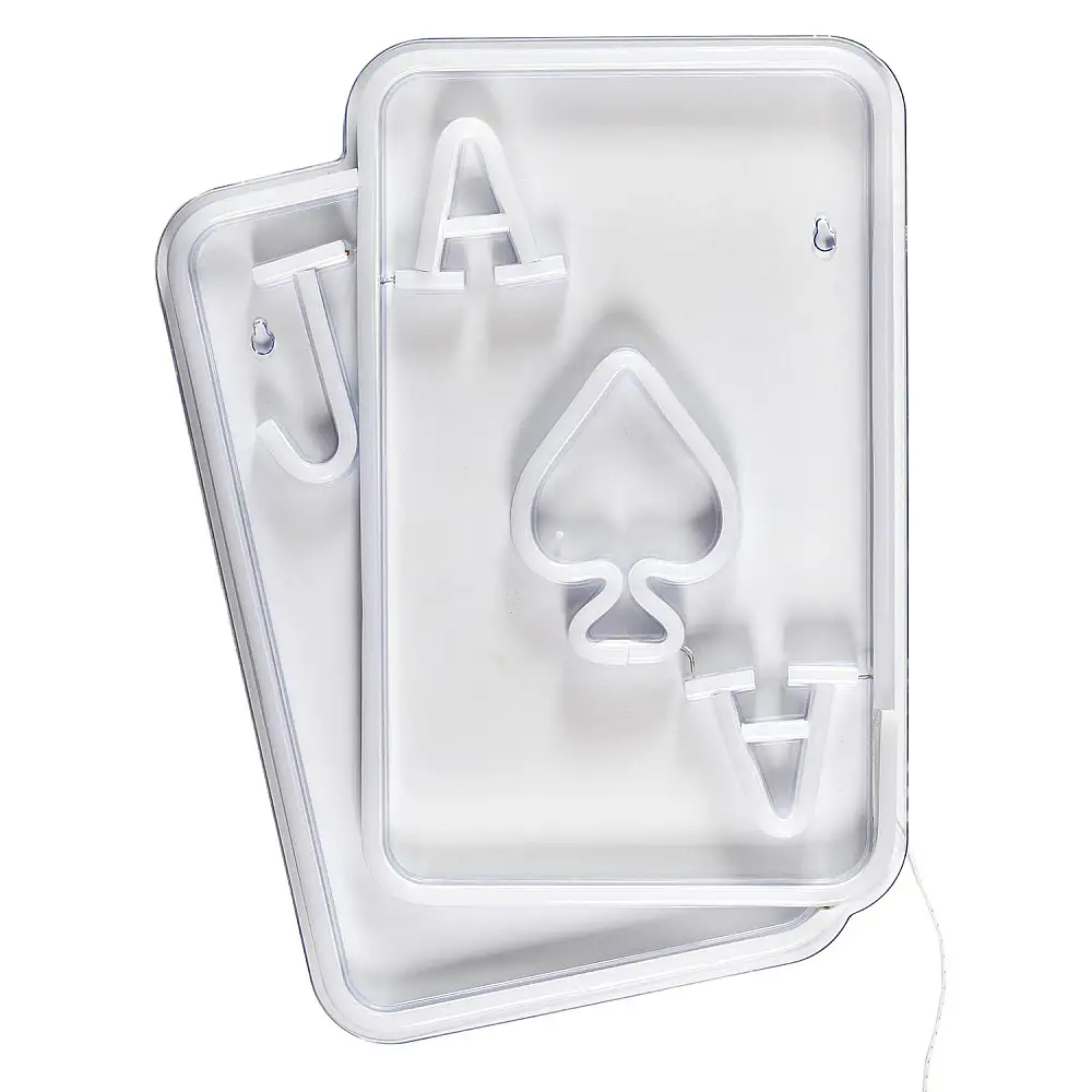 Λάμπα Led Neon Τραπουλόχαρτα Home Deco Factory LA0055