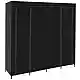 Πτυσσόμενη υφασμάτινη ντουλάπα 170 x 42 x 170 cm Ruhhy 23740