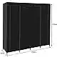 Πτυσσόμενη υφασμάτινη ντουλάπα 170 x 42 x 170 cm Ruhhy 23740