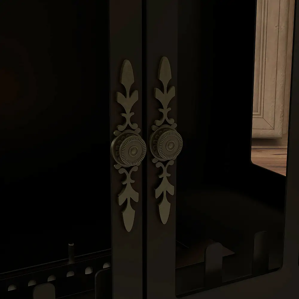 HOMCOM Τζάκι Βιοαιθανόλης από Ανοξείδωτο Ατσάλι με Καυστήρα 0.9L για 3 Ώρες Διάρκειας, 55x31x55cm, Μαύρο  820-361V00BK