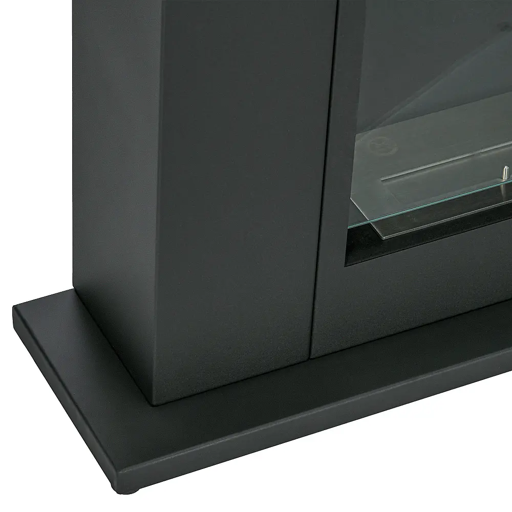 HOMCOM Τζάκι βιοαιθανόλης δαπέδου με καυστήρα 0.9L, διάρκεια 3 ώρες, θερμαινόμενη περιοχή 20-25 m², 73x20x75cm, μαύρο. 820-379V00BK HOMCOM Τζάκι βιοαιθανόλης δαπέδου με καυστήρα 0.9L, διάρκεια 3 ώρες, θερμαινόμενη περιοχή 20-25 m², 73x20x75cm, μαύρο. 820-379V00BK
