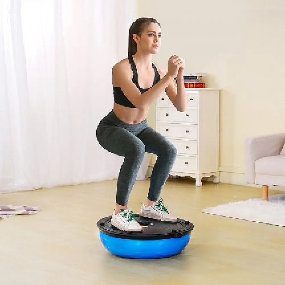 VEVOR 23" Μισή Μπάλα Ισορροπίας με Λάστιχα Αντίστασης  PHXLQ58CMBWLDQO03V0