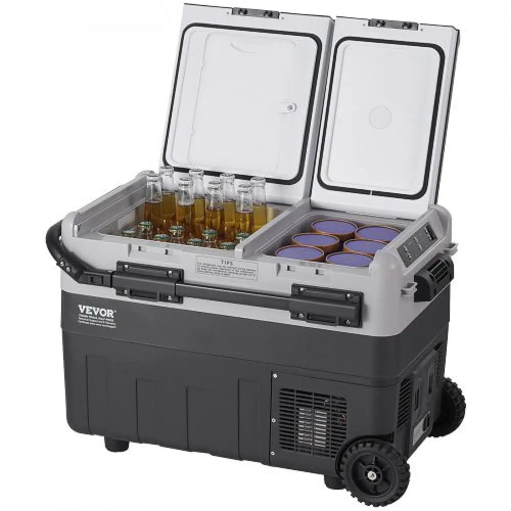 Φορητό Ψυγείο Καταψύκτης Αυτοκινήτου VEVOR 50L Διπλής Ζώνης  GLCZBXX50LSMJ37WIV2