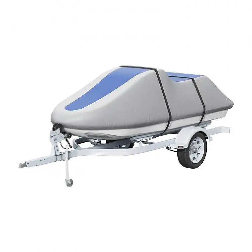 Κάλυμμα Jet Ski VEVOR, Αδιάβροχο 600D, Γκρι+Μπλε  MTTZ600D1261S5O7FV0