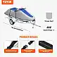 Κάλυμμα Jet Ski VEVOR, Αδιάβροχο 600D, Γκρι+Μπλε  MTTZ600D1261S5O7FV0