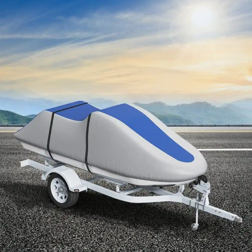 Κάλυμμα Jet Ski VEVOR, Αδιάβροχο 600D, Γκρι+Μπλε  MTTZ600D1261S5O7FV0