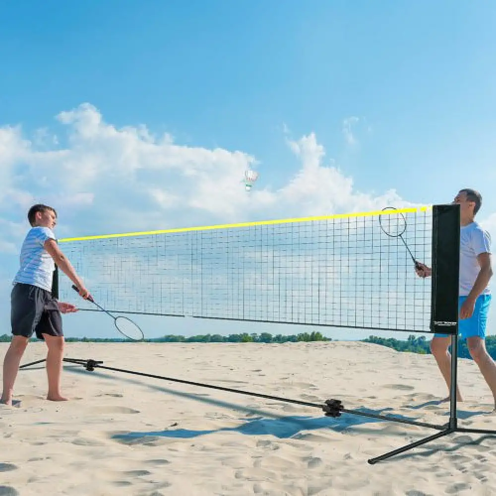 Ρυθμιζόμενο Δίχτυ VEVOR για Μπάντμιντον, Βόλεϊ & Πικλμπολ, Φορητό με Βάση & Τσάντα Μεταφοράς  ZCGDZYMQW172IS8ZSV0