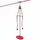 Σετ Zipline VEVOR 65 ft για Παιδιά & Ενήλικες, έως 500 lb, με Ζώνη Ασφαλείας, Κάθισμα & Χειρολαβή  SSHSTJ65YCNL00VV5V0