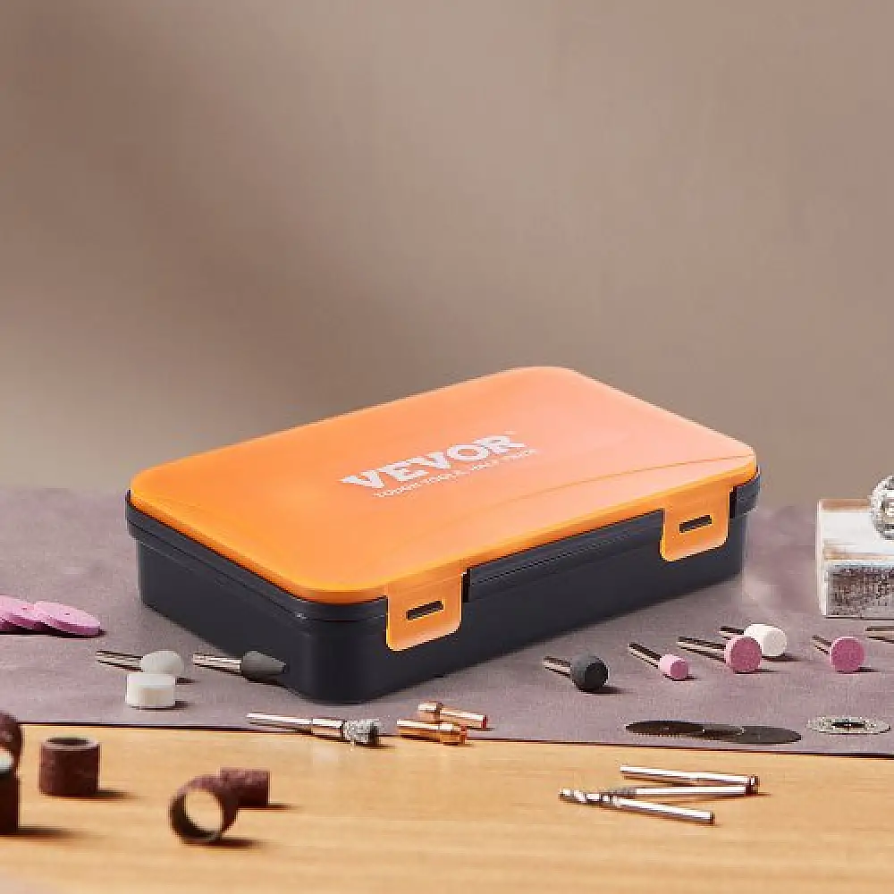 Σετ Αξεσουάρ Περιστροφικού Εργαλείου VEVOR 357τμχ  XZGJFJT361PCS9FE3V0