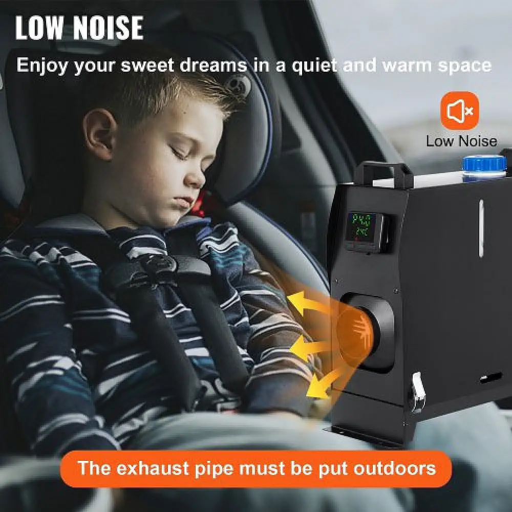 VEVOR 8KW Θερμαντήρας Ντίζελ, 12V, Για RV, Φορτηγό, Σκάφος, Τροχόσπιτο  ZCJRQ8KWXKHYJKG01V0