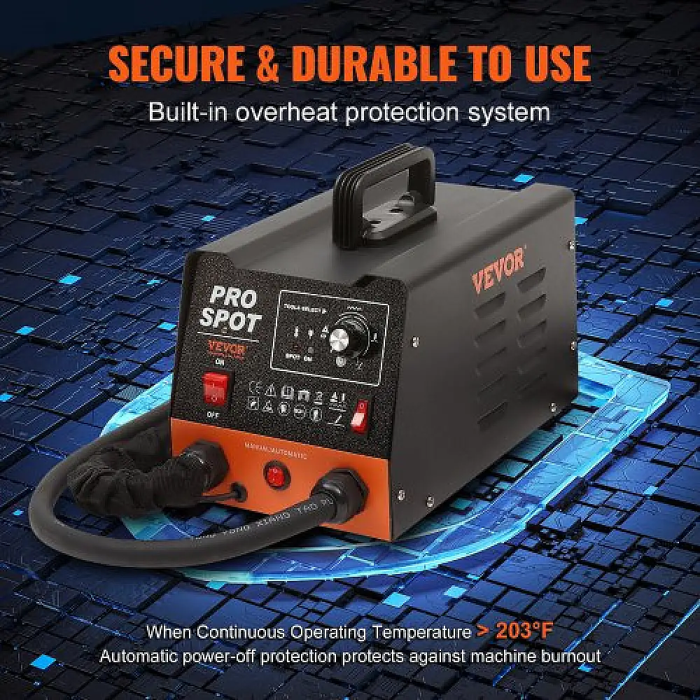 VEVOR Κιτ Επισκευής Εξογκωμάτων 3 KW με 6 Λειτουργίες Συγκόλλησης  DZFTSLZHJ3KWV0J5VV2