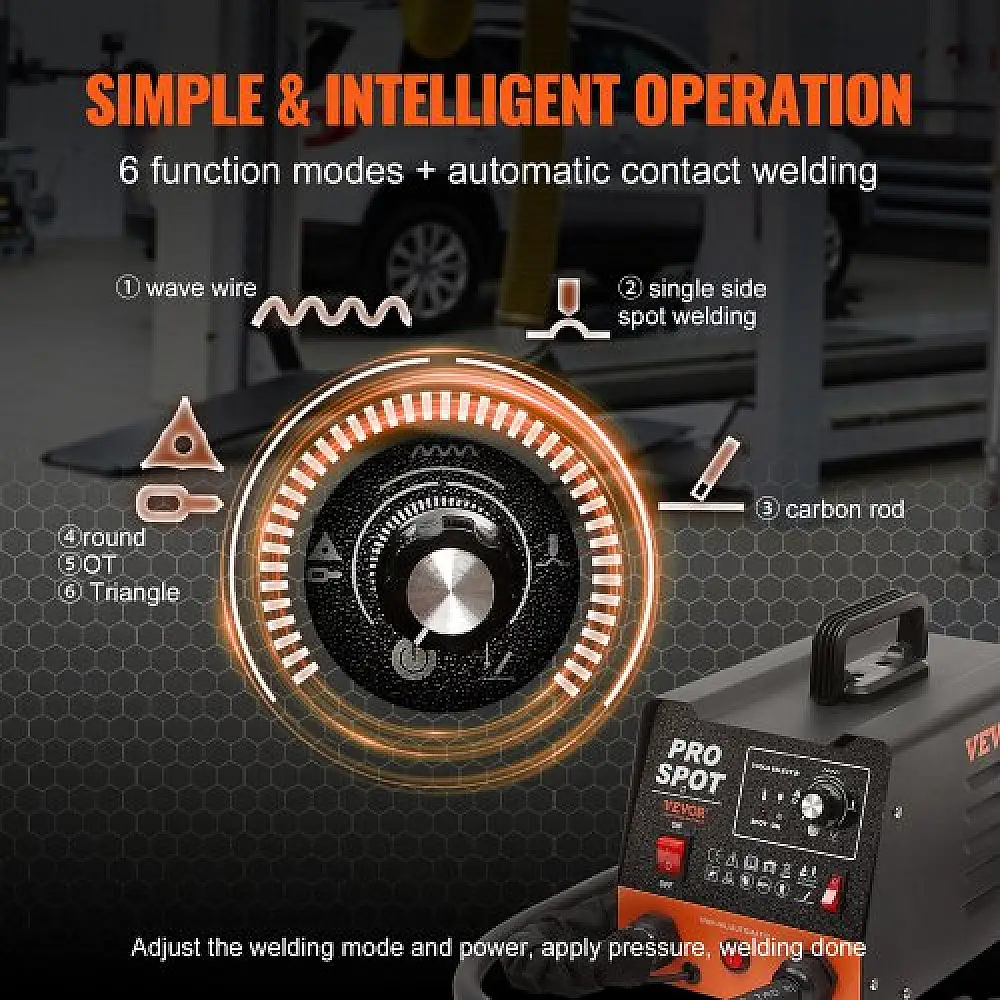 VEVOR Κιτ Επισκευής Εξογκωμάτων 3 KW με 6 Λειτουργίες Συγκόλλησης  DZFTSLZHJ3KWV0J5VV2