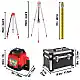 Σετ Πράσινου Περιστροφικού Λέιζερ VEVOR με Τρίποδο και Ράβδο 5μ, 500μ Εμβέλεια, 360° Σάρωση, Αυτοεπιπεδούμενο Σύστημα για Κατασκευές  LJGSPYJSJJJBCZH01V2