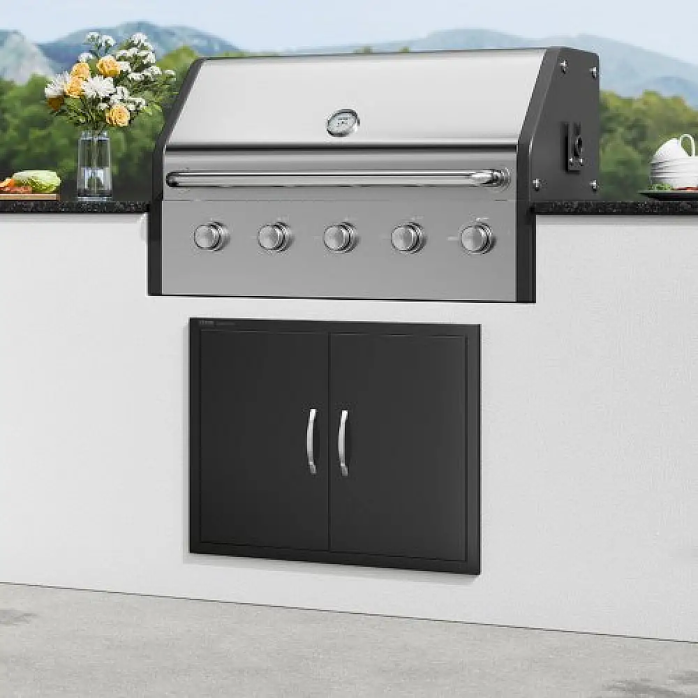 Πόρτα BBQ VEVOR 788x610mm Διπλή Εξωτερική Κουζίνα  SMMBSCJMHS31CL51JV0