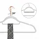 SONGMICS Σετ 30 τμχ Κρεμάστρες Premium Velvet - Ροζ Χρυσό, 0.6 cm, 43.5 cm - CRF021W01 