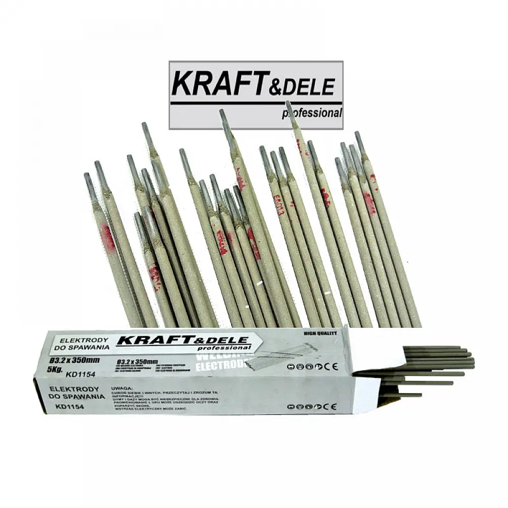 Ηλεκτρόδια Συγκόλλησης Τιτανίου 3.2 x 350 mm 5 Kg Kraft&Dele KD-1154