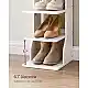 VASAGLE Zapatero Vertical 7 Niveles, Blanco 