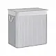 SONGMICS Καλάθι Απλύτων 3 Διαμερισμάτων , Γκρι, 150L,LCB091G01 