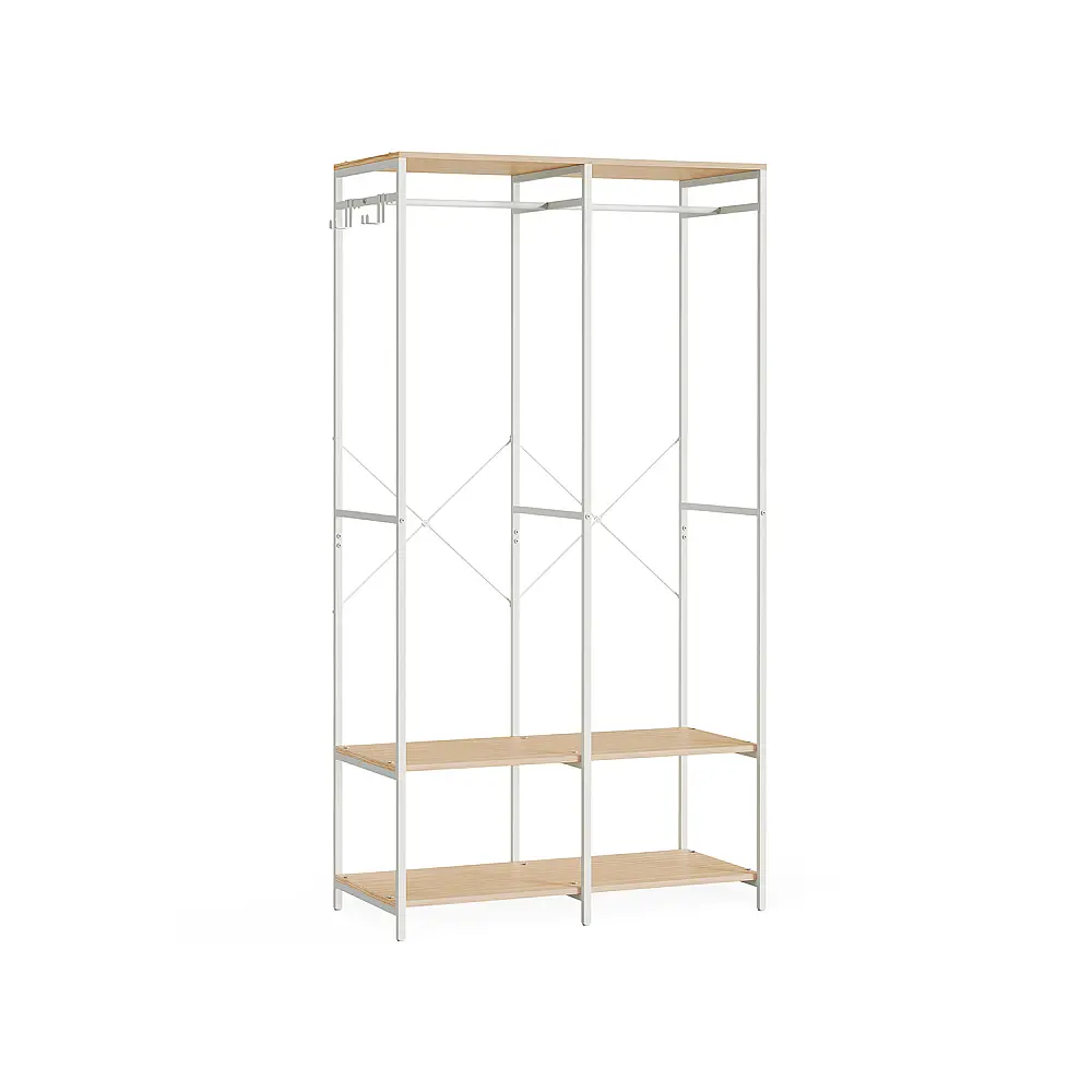 Φορητή Ντουλάπα SONGMICS, 40 x 94.5 x 180 cm, Μπεζ 
