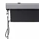 SONGMICS Κάθετο Ρολό Σκίασης-Τέντα 2.5 x 1.6 m. με αναδιπλούμενη κασέτα Γκρι, ,GSA165GY 