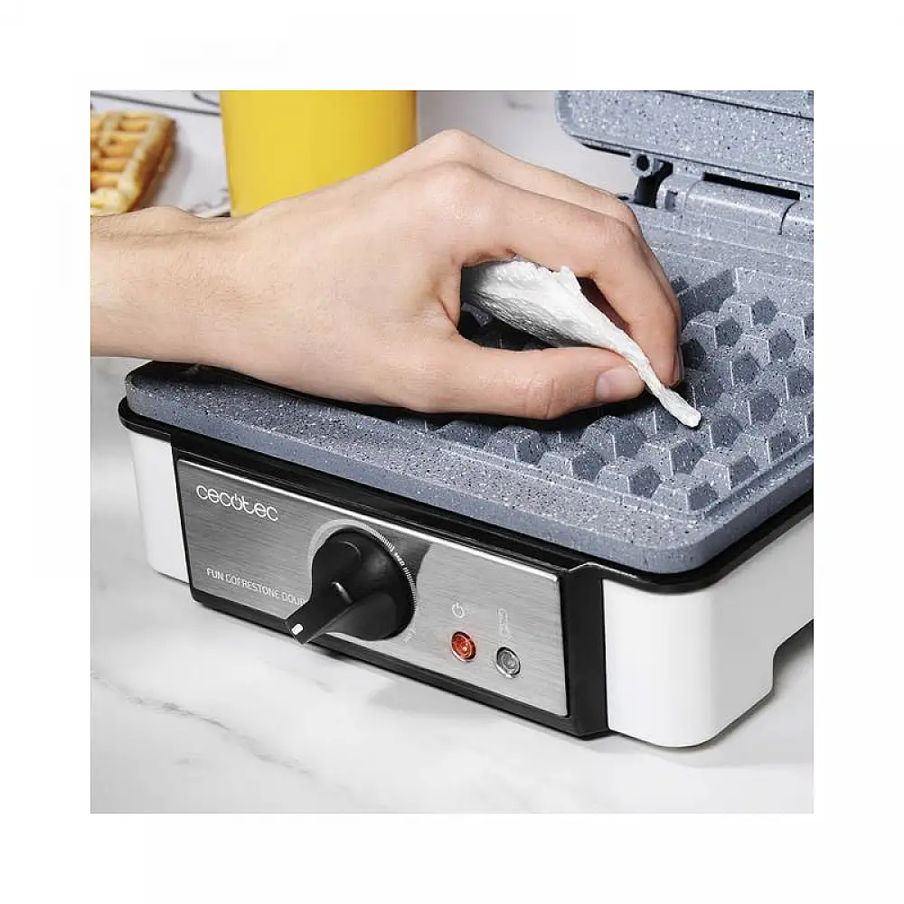 Βαφλιέρα 1200 W Fun Gofrestone Double Cecotec CEC-08006
