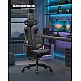 Καρέκλα Gaming SONGMICS EVOGAMER, Μαύρη 