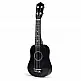 Παιδική Ξύλινη Κιθάρα 52,5x17,5x5 cm Μαύρο Ecotoys MF019D-Black