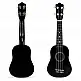 Παιδική Ξύλινη Κιθάρα 52,5x17,5x5 cm Μαύρο Ecotoys MF019D-Black