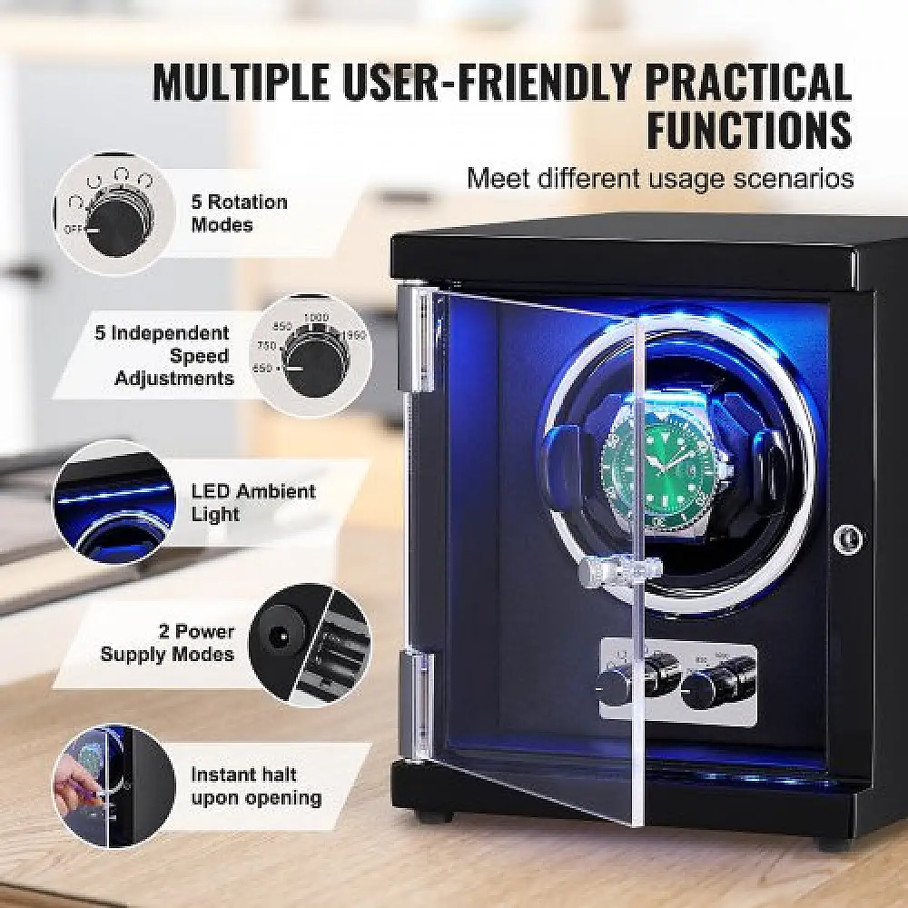 VEVOR Κουρδιστήρι Ρολογιού με Κινητήρα Mabuchi  SBZDSLH1Z00045VTTV2