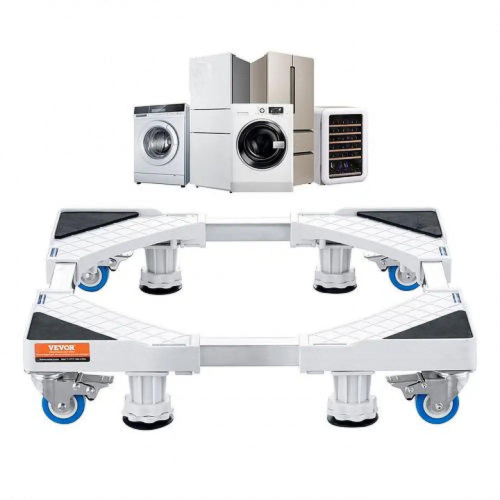 Ρυθμιζόμενη Βάση Ψυγείου & Πλυντηρίου VEVOR με Ρόδες  XYJDZKSSZJDJXTC5VV0