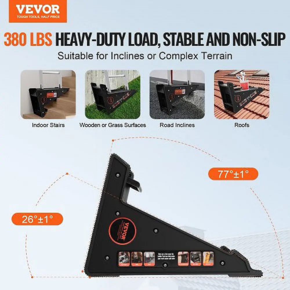 VEVOR Ισορροπιστής Σκάλας 380lbs με Αποθήκευση για Ανώμαλο Έδαφος  XPTZDPQPP0002LRRXV0