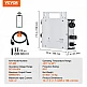 VEVOR Ηλιακός Μικρομετατροπέας 600W IP67 με Απομακρυσμένη Παρακολούθηση IP67WXBWNBQIXFKWLV2 VEVOR Ηλιακός Μικρομετατροπέας 600W IP67 με Απομακρυσμένη Παρακολούθηση IP67WXBWNBQIXFKWLV2