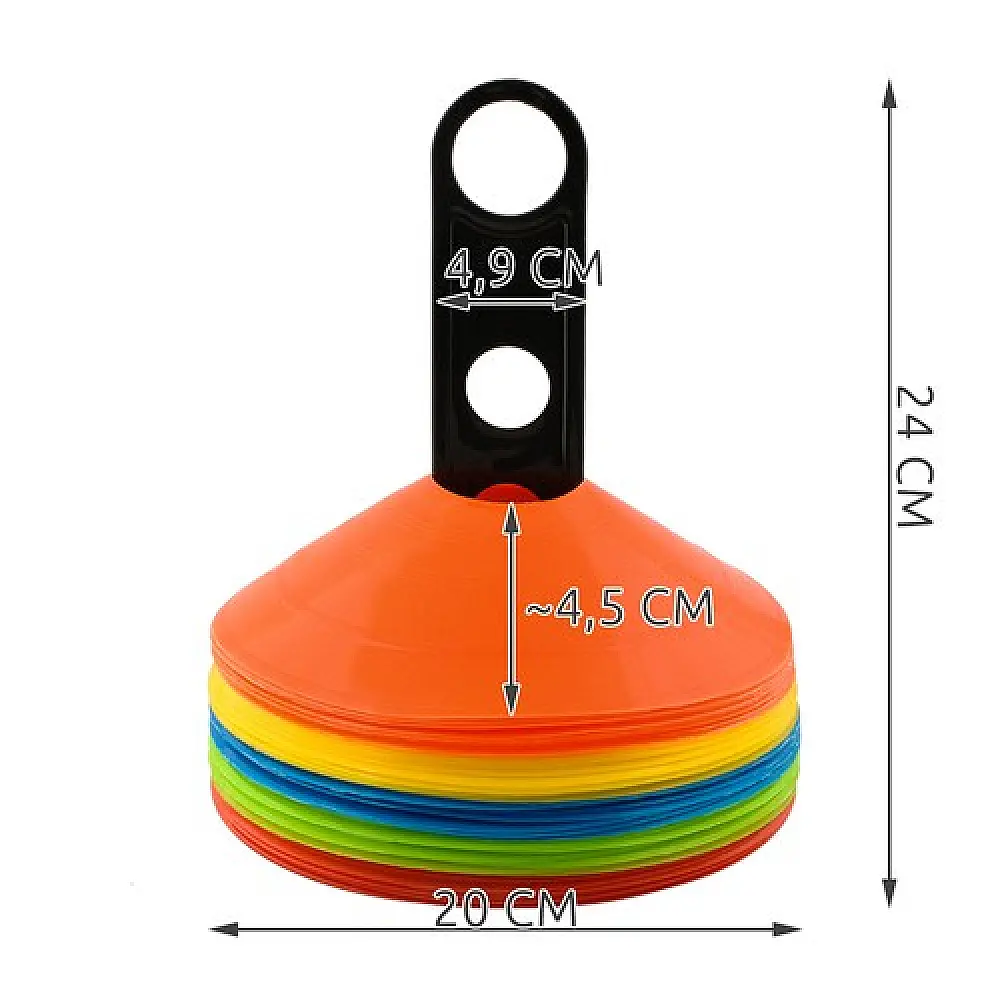Κώνοι Προπόνησης 50 τμχ. Trizand 23422