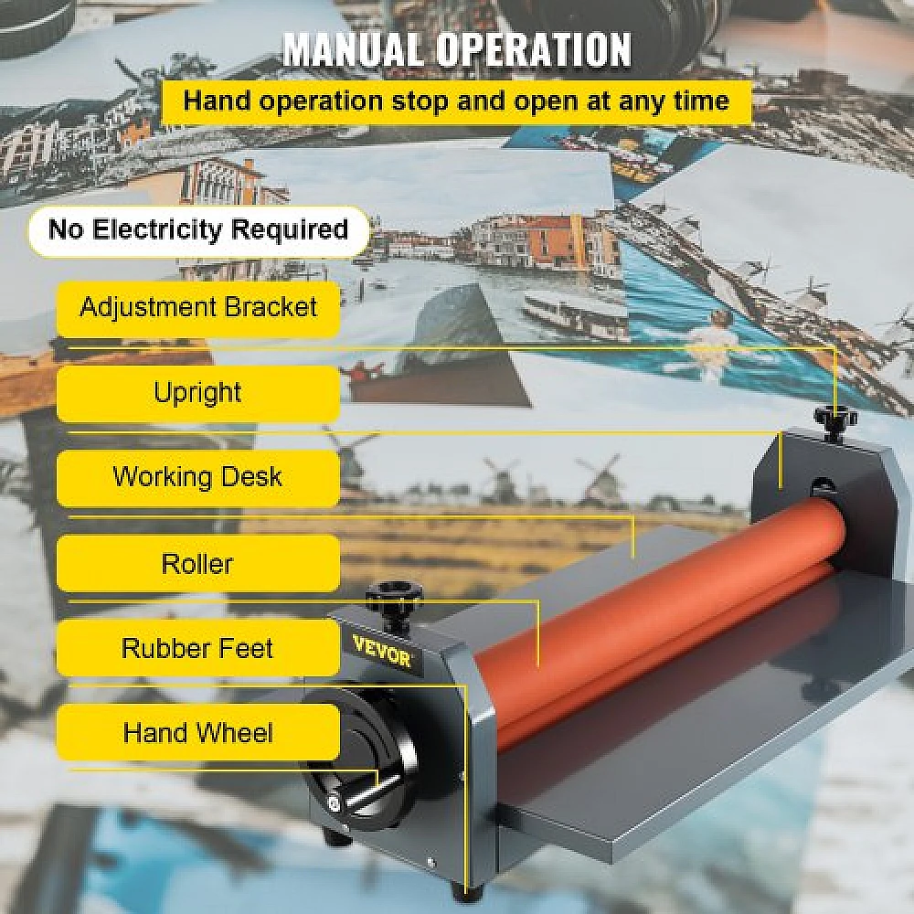 VEVOR 650MM Χειροκίνητη Μηχανή Ψυχρής Πλαστικοποίησης LBS650SDLBJ000001V0 VEVOR 650MM Χειροκίνητη Μηχανή Ψυχρής Πλαστικοποίησης LBS650SDLBJ000001V0