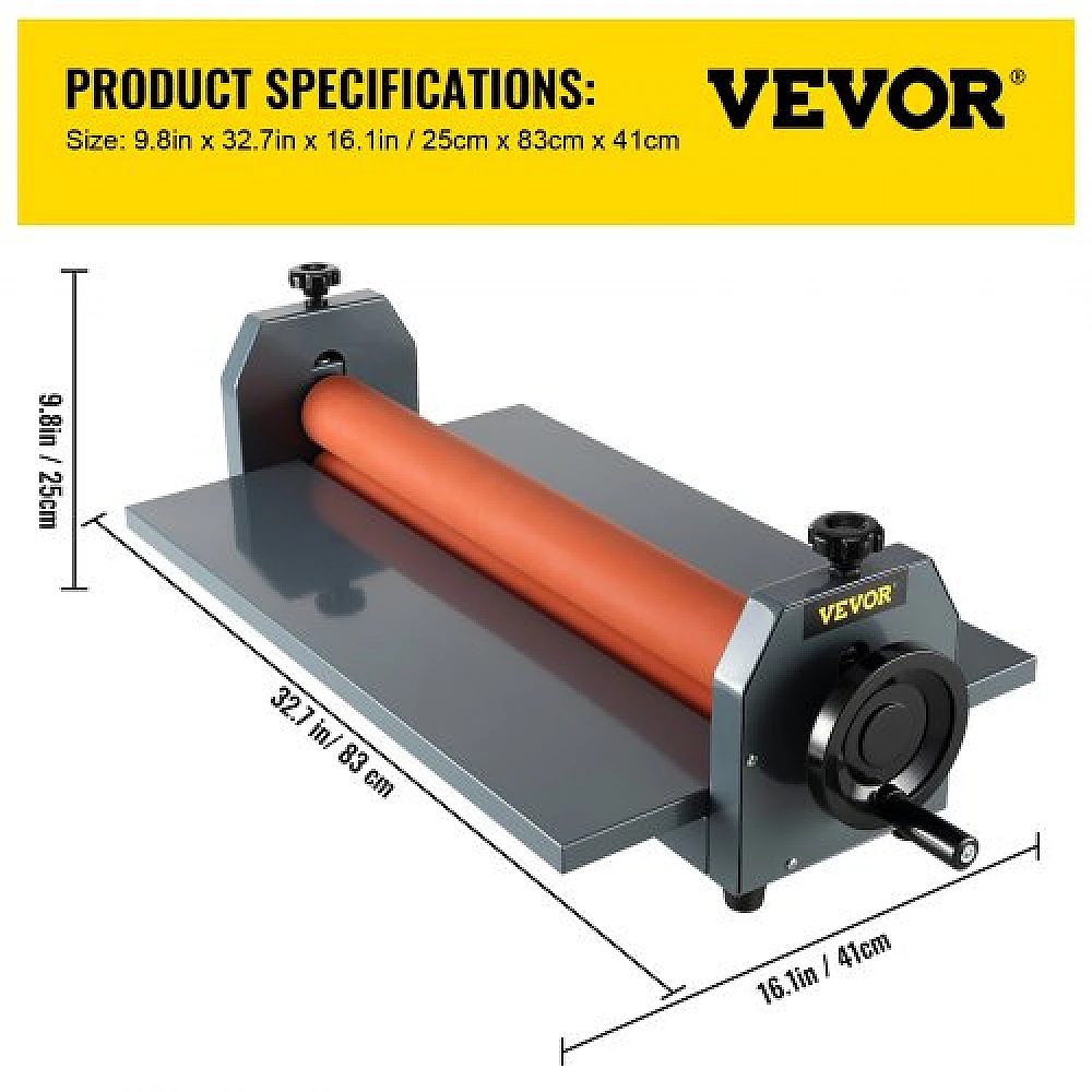 VEVOR 650MM Χειροκίνητη Μηχανή Ψυχρής Πλαστικοποίησης LBS650SDLBJ000001V0 VEVOR 650MM Χειροκίνητη Μηχανή Ψυχρής Πλαστικοποίησης LBS650SDLBJ000001V0
