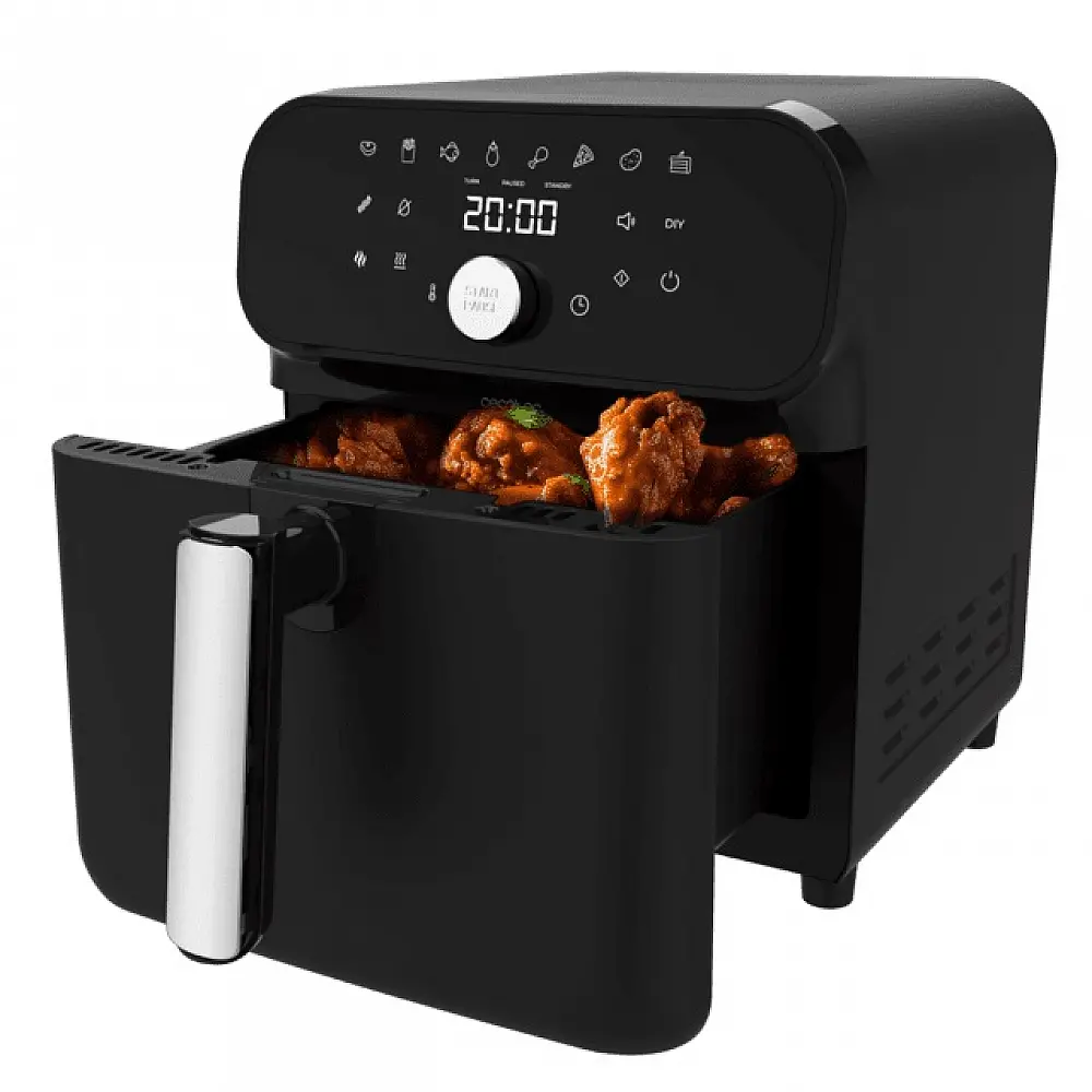 Φριτέζα Αέρος με Διπλή Αντίσταση Smokin' Duo 6000 CECOTEC CEC-03488