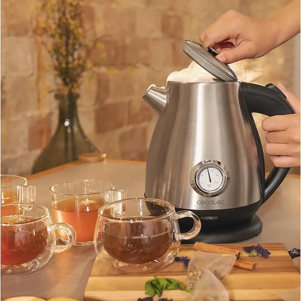 Βραστήρας 1,7 Lt 2200 W Thermosense 620 Retro Steel Cecotec CEC-01458