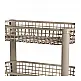 Καρότσι Κουζίνας 3 Επιπέδων 59 x 46,5 x 26 cm Γκρι Ανοιχτό Urban Living 51064