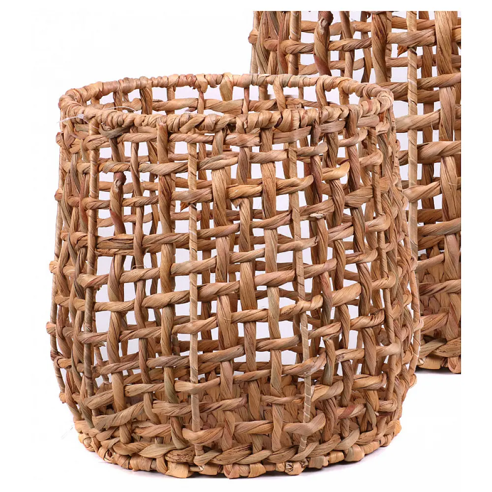 Σετ Καλάθια Αποθήκευσης 2 τμχ. 32x32x31cm / 29x29x28cm Natural Living 54638